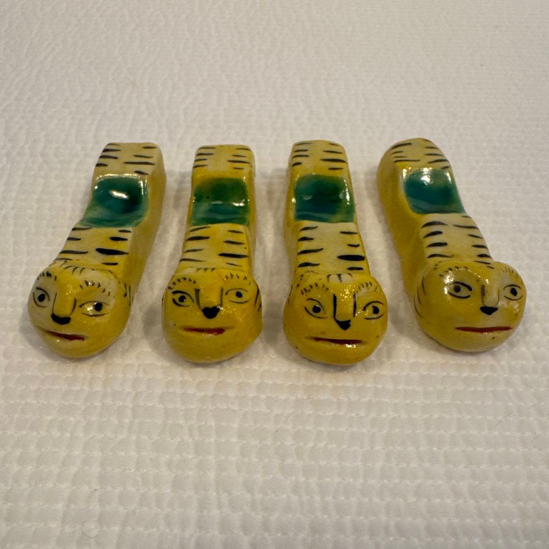 松浦コータロー　箸置き 陶器製箸置き4個セット