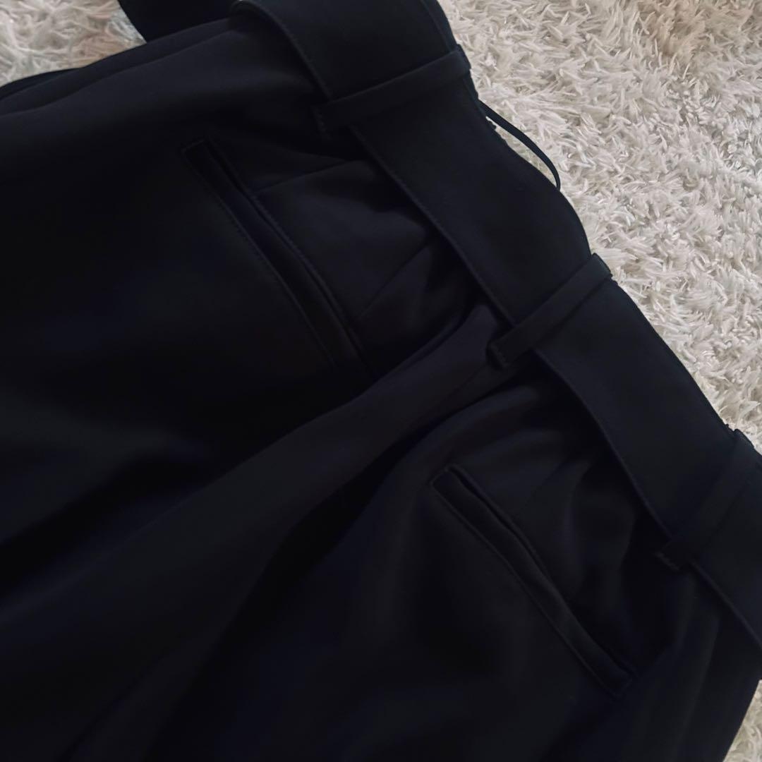 PLST レディースパンツスーツ　ブラック