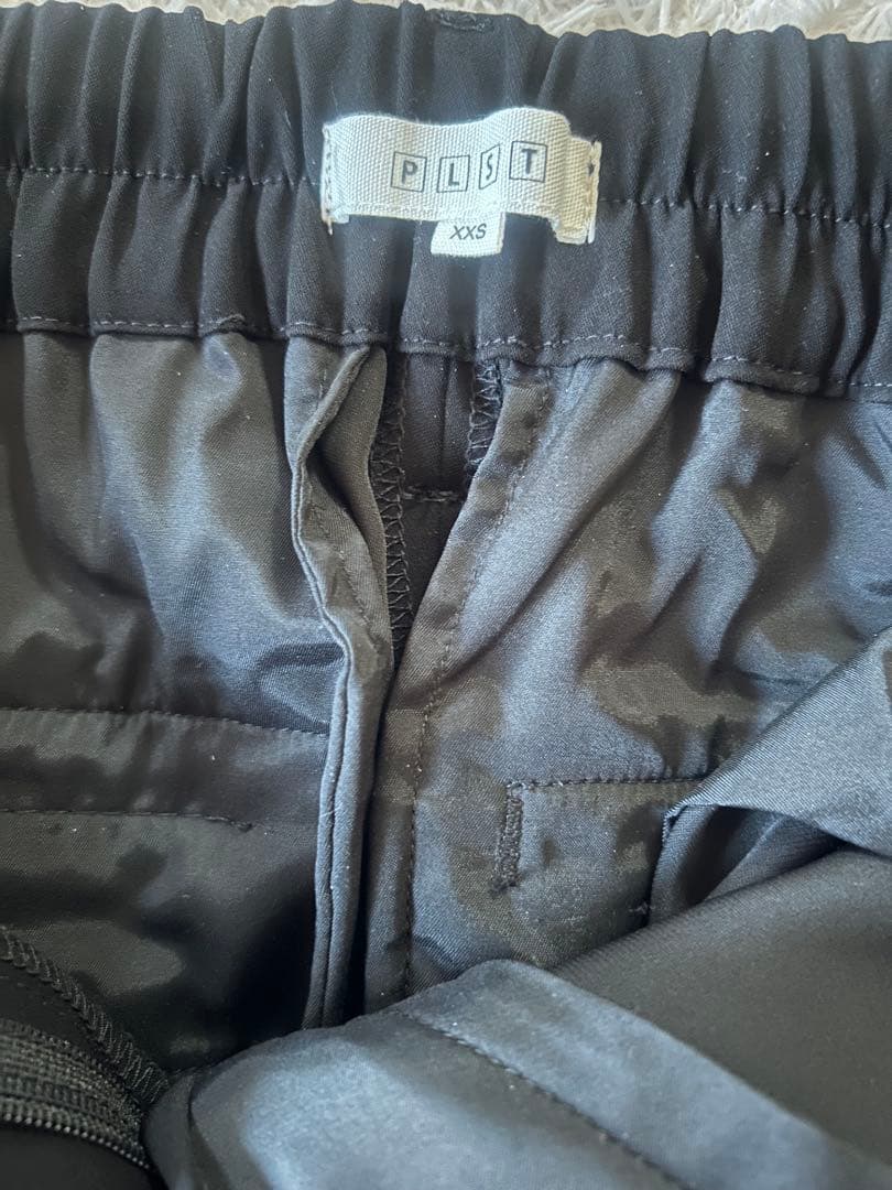 PLST レディースパンツスーツ　ブラック