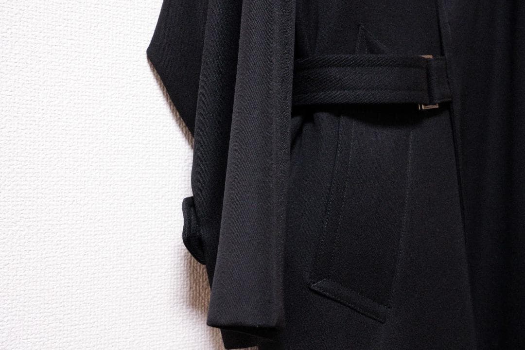 WOOL GABARDINE TIELOCKEN COAT　タイロッケンコート