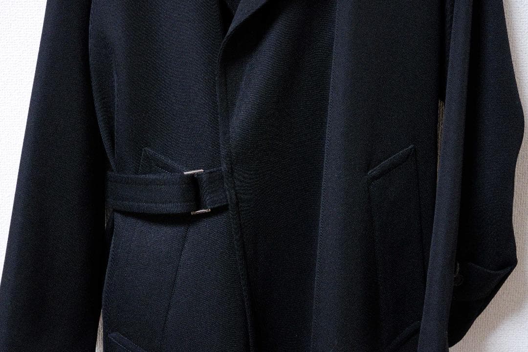 WOOL GABARDINE TIELOCKEN COAT　タイロッケンコート