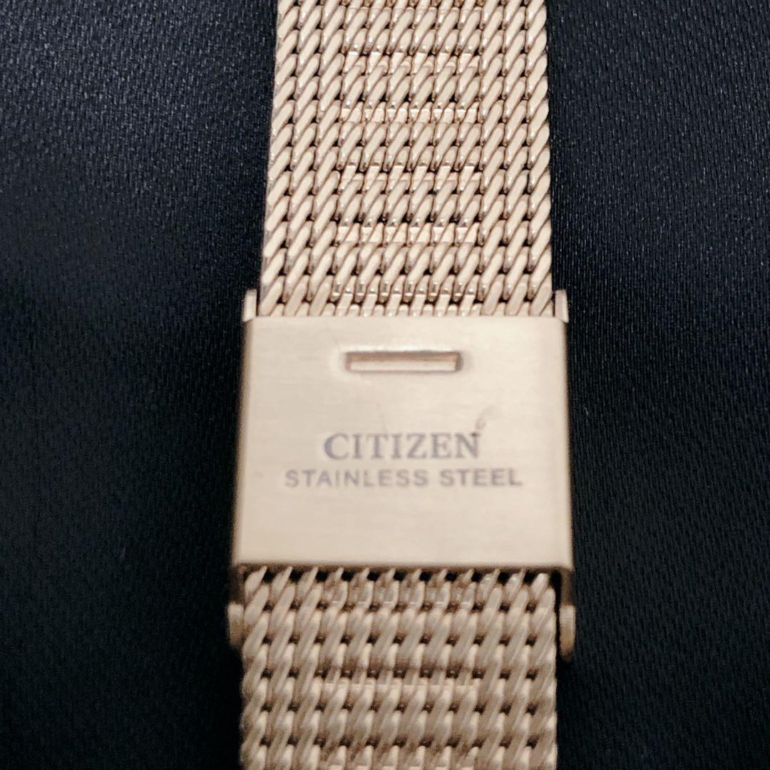 CITIZEN　xC　エコドライブ　ミズコレクション　クロスシー　ゴールド