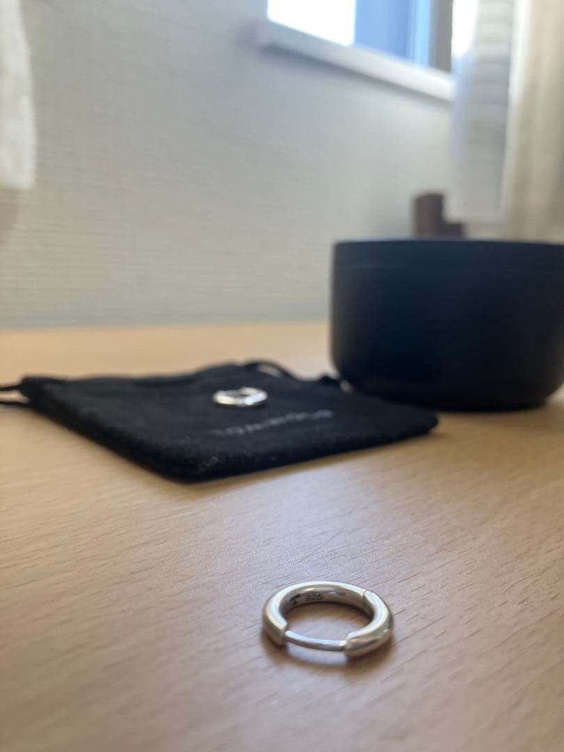 Tom Wood ピアス classic small 片耳