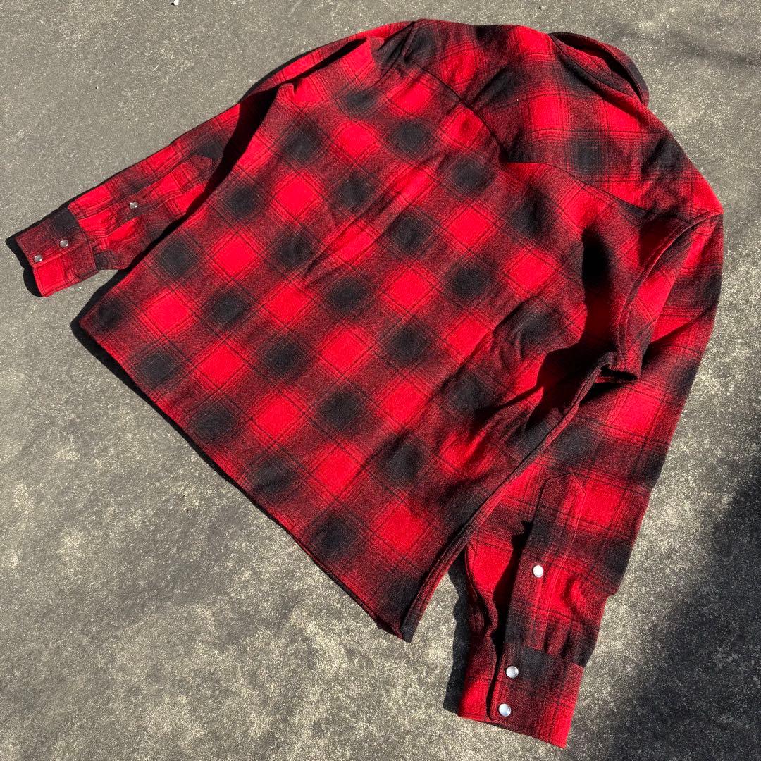 maciko mama 70s USA製 ペンドルトンウエスタンシャツ M