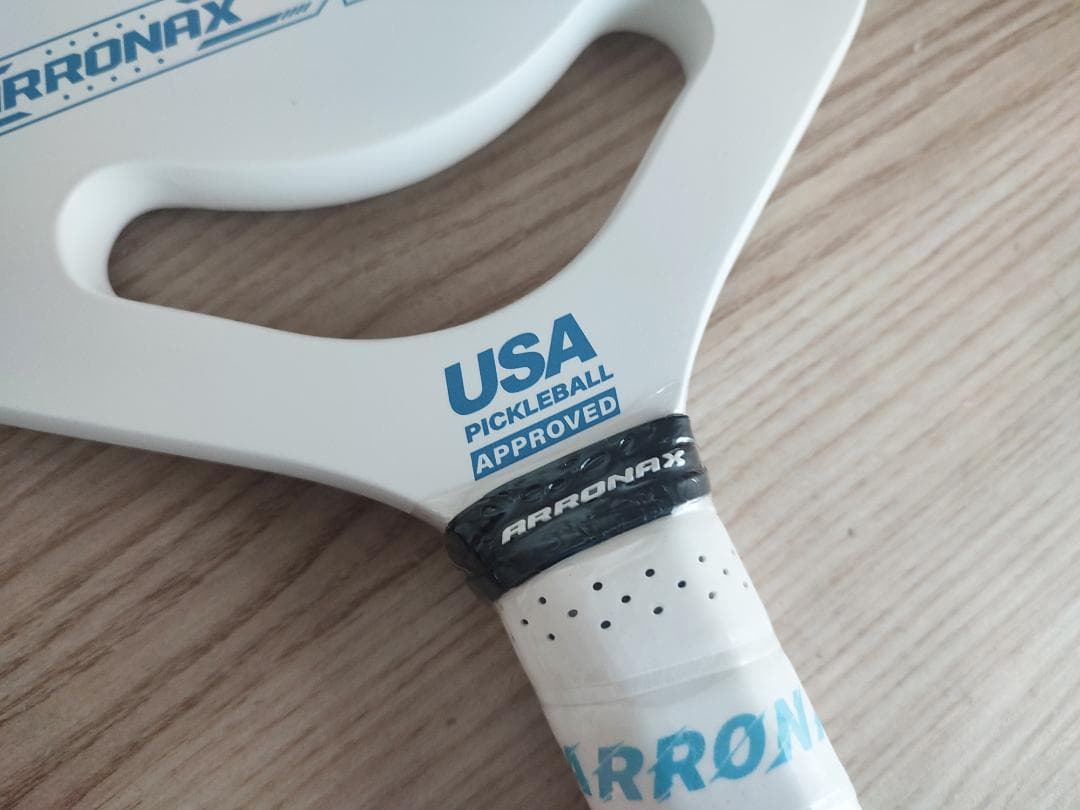 ARRONAX ELITE X3 ピックルボール パドル エッジレス 白 ブルー
