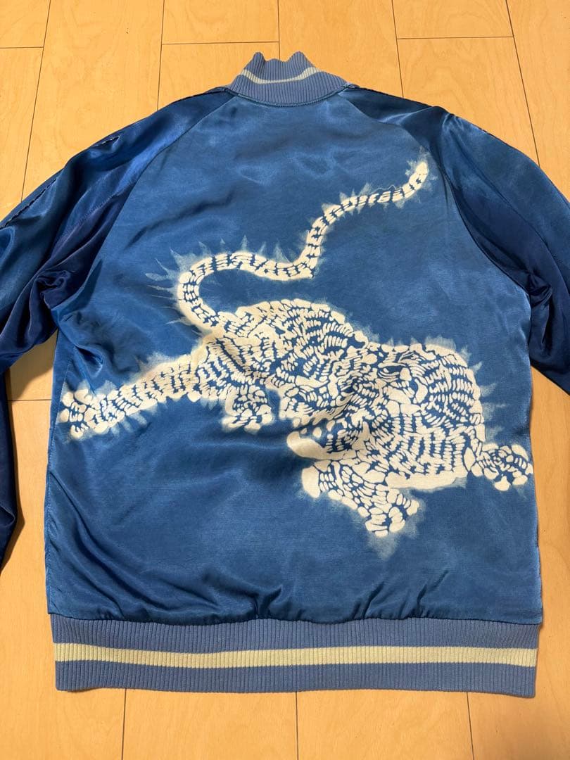 BLUE BLUE 聖林公司 ハリウッドランチマーケット　スカジャン　ブルゾン