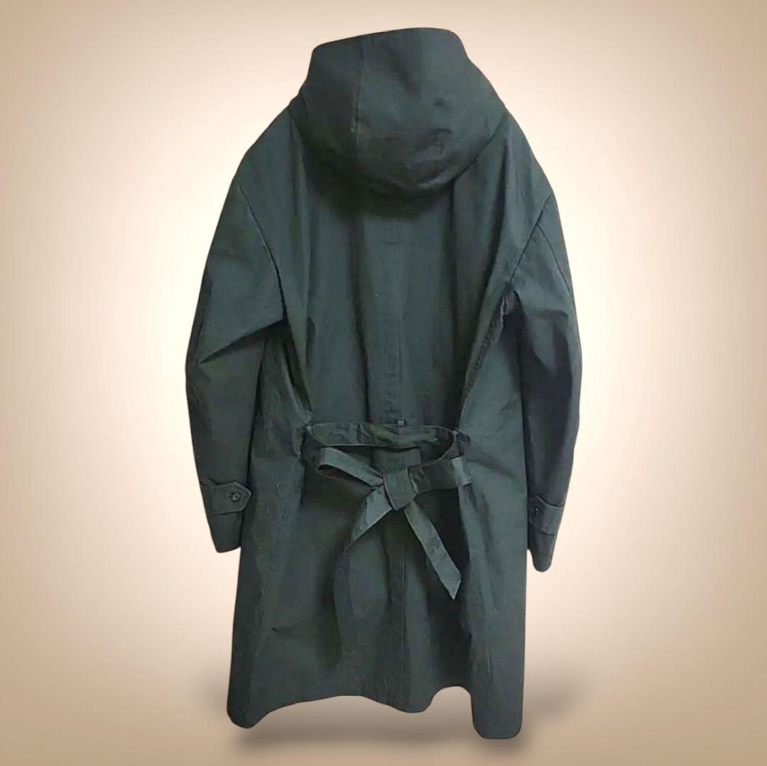 【美品】STILL BY HAND　フーディーコート　46　ブラック