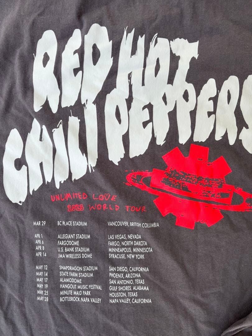 【公式】レッチリ Red Hot Chili Peppers ロンT