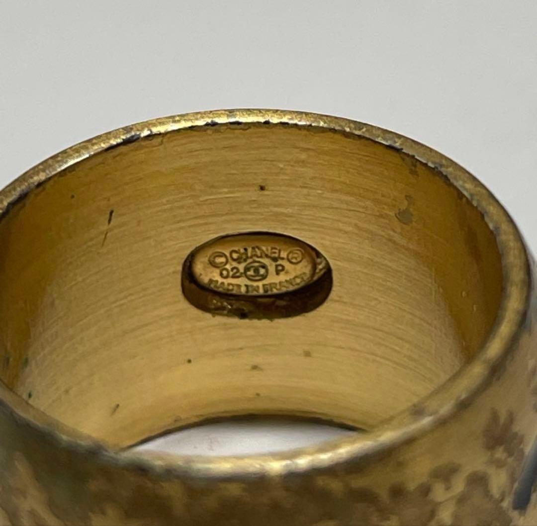 み*様 CHANEL ダブルCロゴ ハートリング 02P