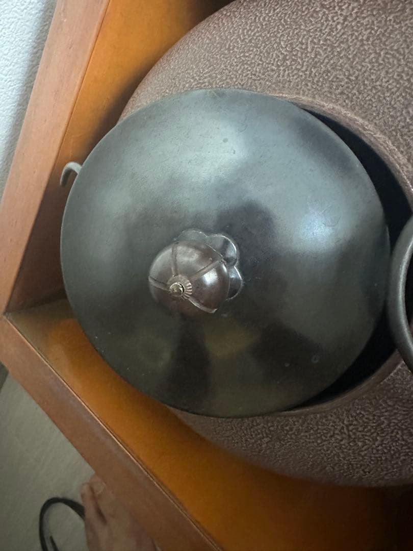 【茶道具】　釜　【菊地 】浄清(造)