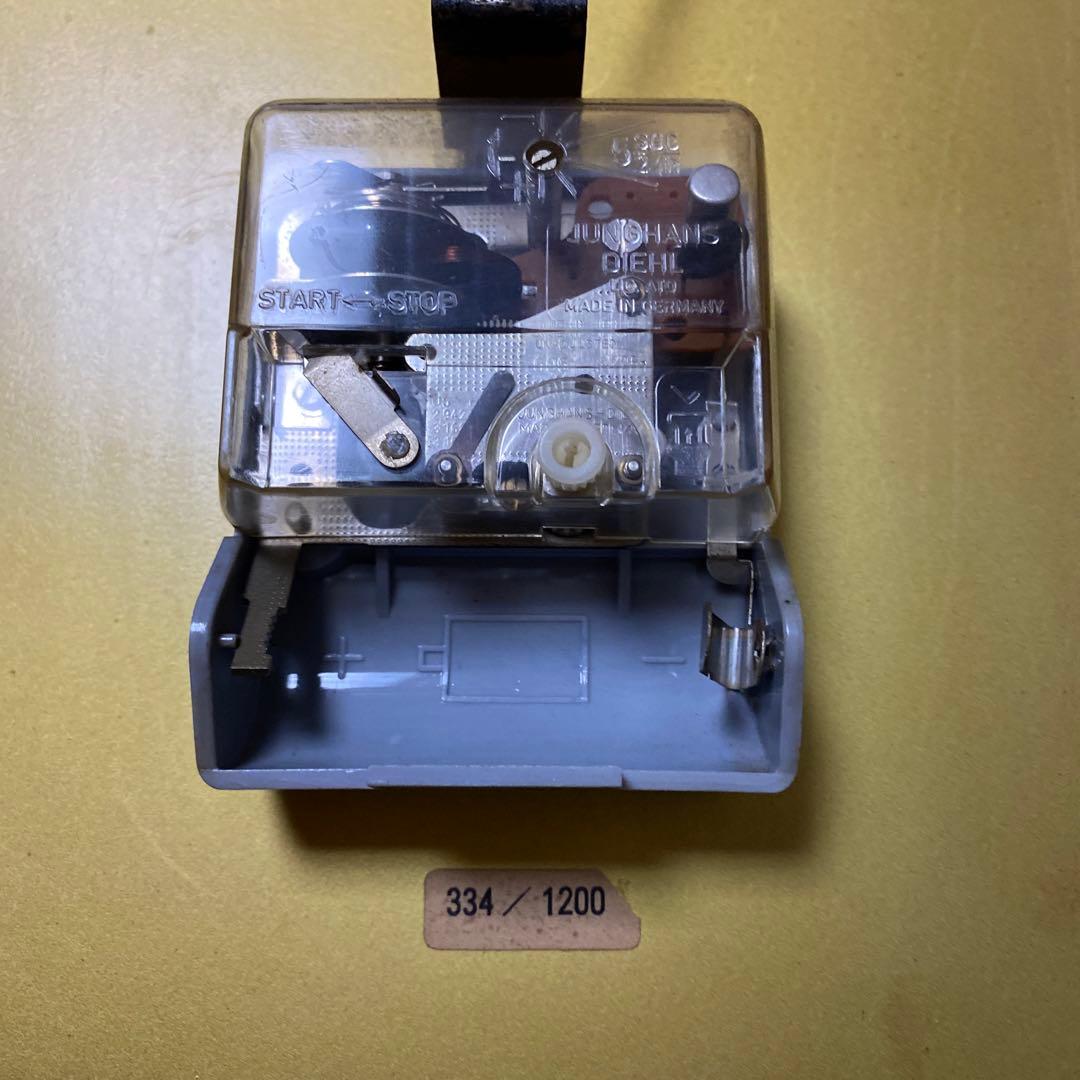 【再お値下げ】ドイツ製　ユンハンス　アトマット　置き時計