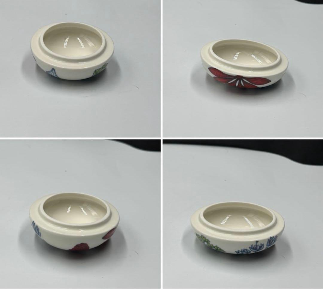 ヴィンテージ アラビア Runo サマーレイ 蓋付きジャー。美品