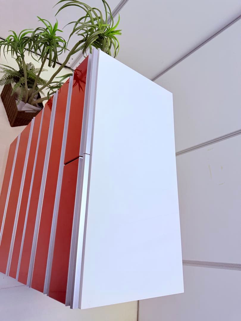 赤い7段チェスト 収納タンス チェスト・キャビネット