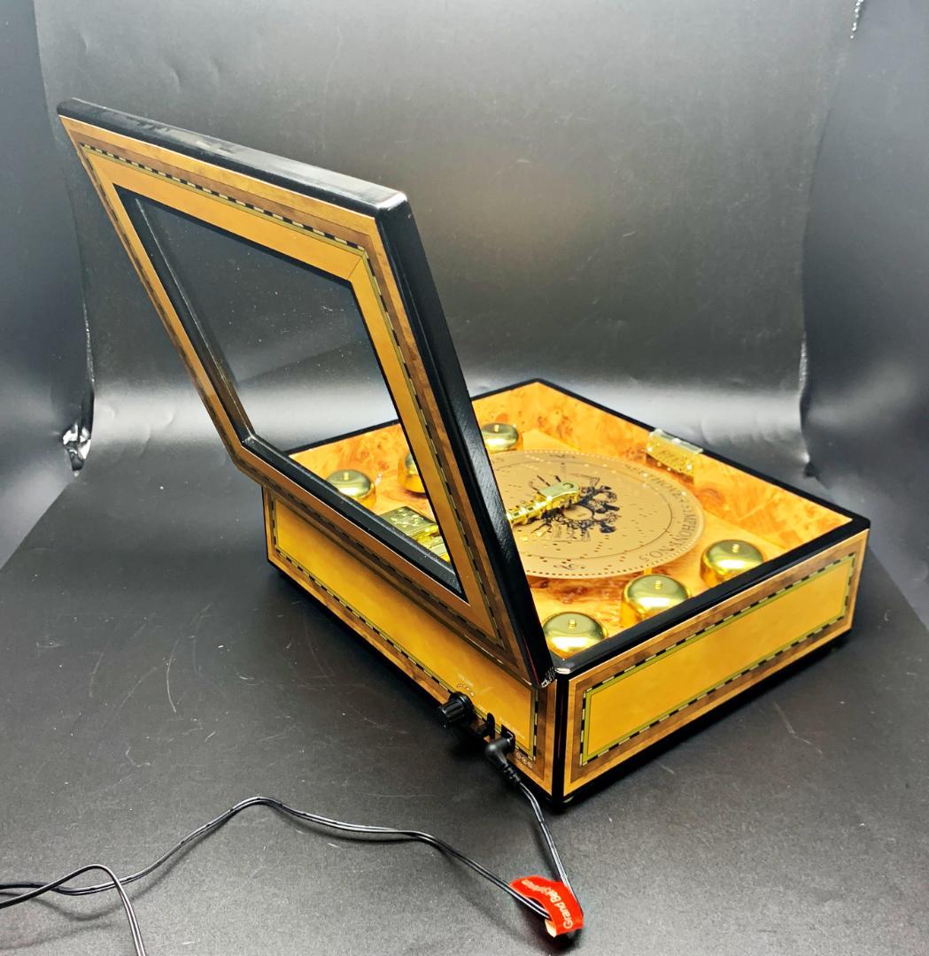 ミスタークリスマス 6ベル オルゴール ディスク 16枚 最高級 レア 動画あり