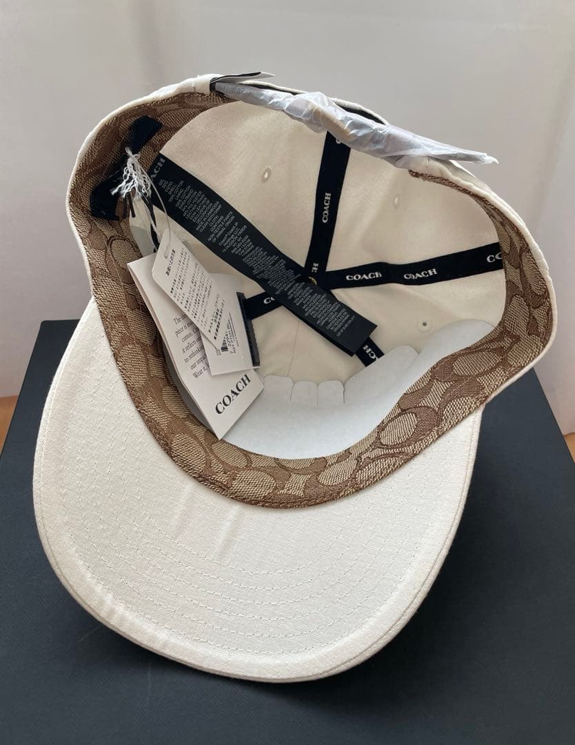 【新品未使用】COACH レキシー パッチ ベースボール ハット キャップ