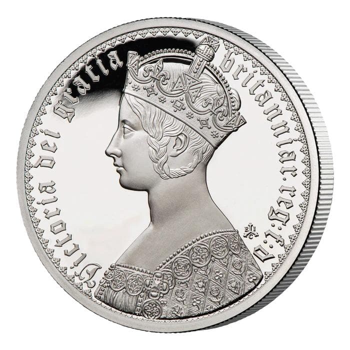 2022エリザベス2世 2oz 銀貨69 ゴチッククラウン ポートレート 167