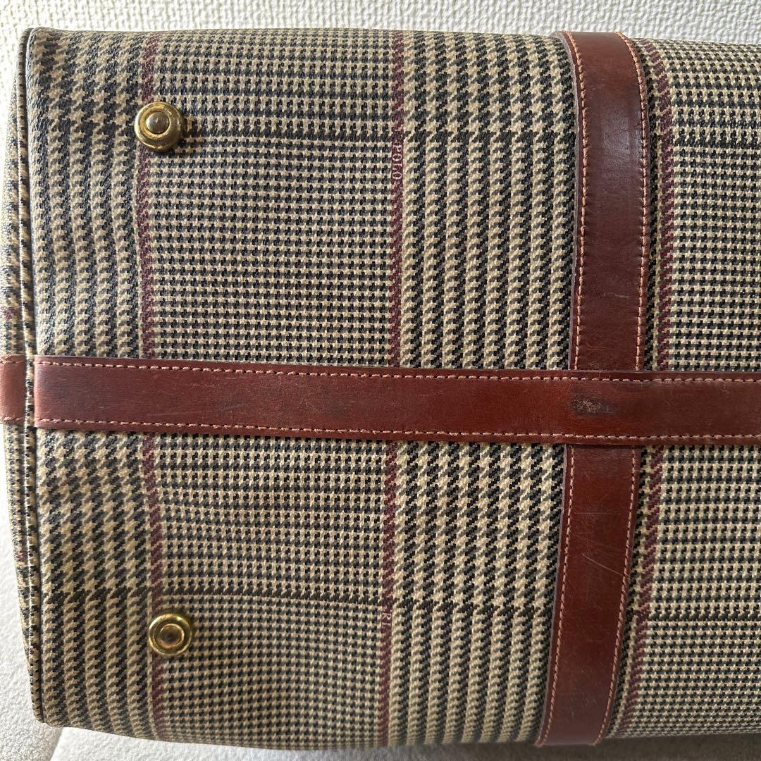 専用★60㎝　大容量　大きいサイズ　ラルフローレン　ボストンバッグ　千鳥格子