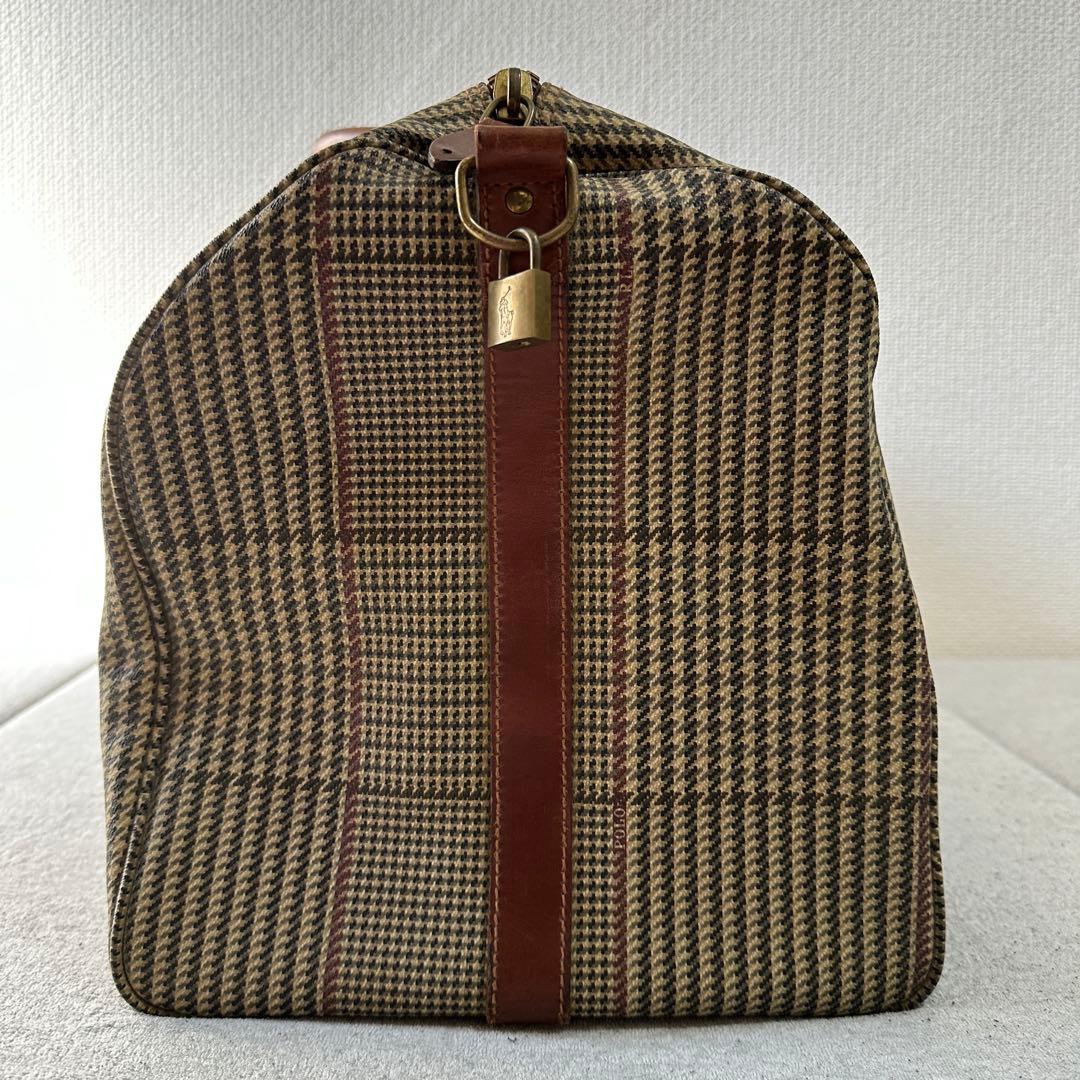 専用★60㎝　大容量　大きいサイズ　ラルフローレン　ボストンバッグ　千鳥格子