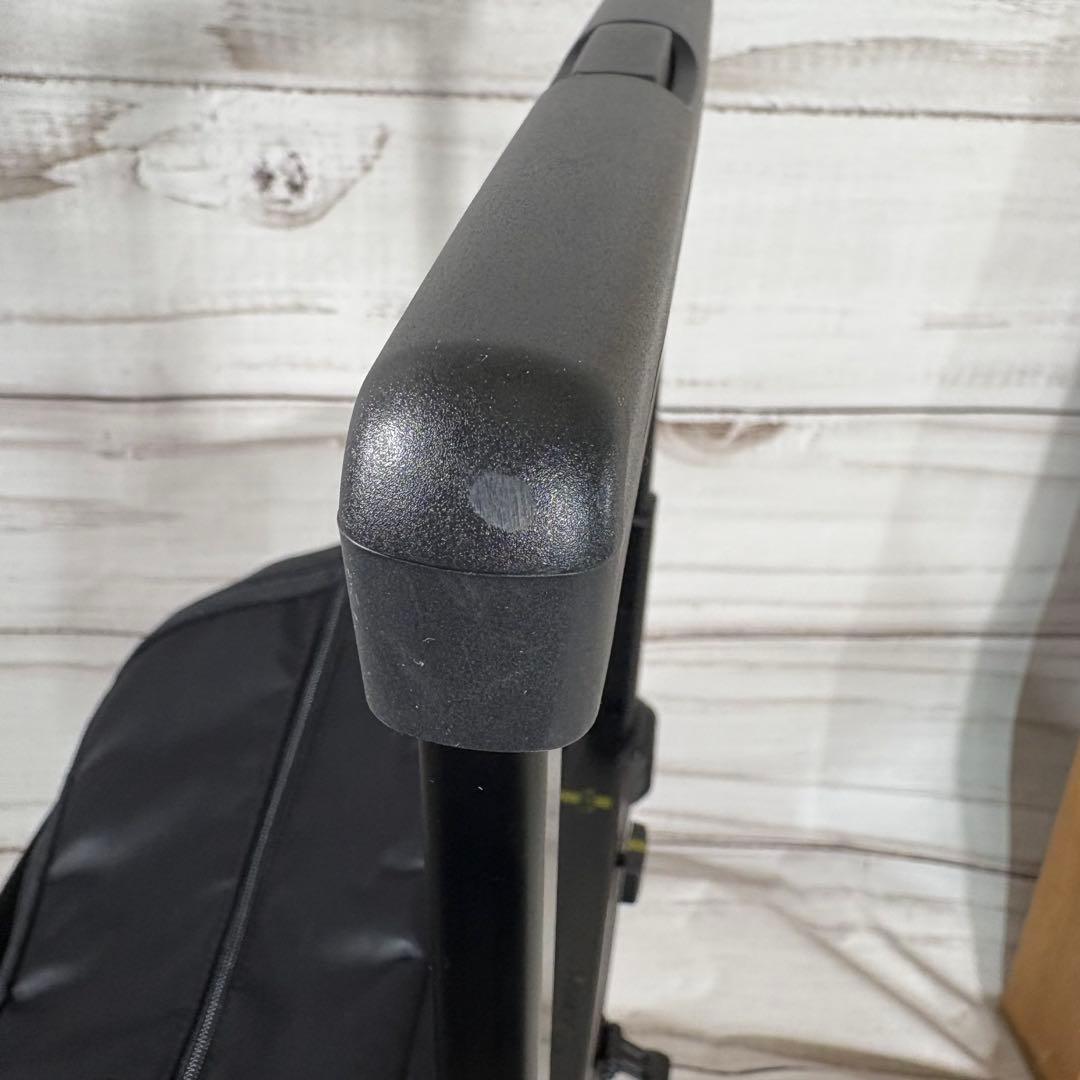 SWANY スワニー　キャリーバッグ　4輪ストッパー付　バッグ取外し可　ブラック