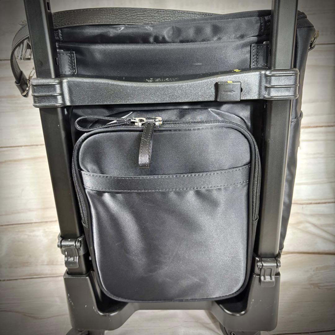 SWANY スワニー　キャリーバッグ　4輪ストッパー付　バッグ取外し可　ブラック