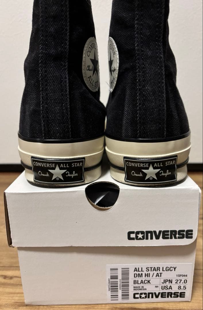 美品CONVERSE ALL STAR LGCY DM HI /AT BLACK