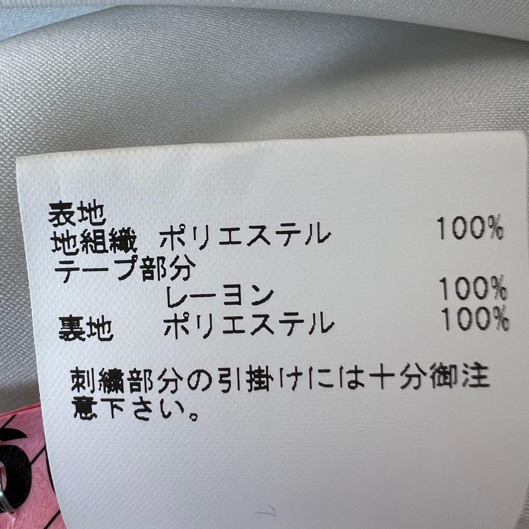 美品★ANAYI アナイ　ワンピース　テープ刺繍 ドレス【36】 シルバーグレー