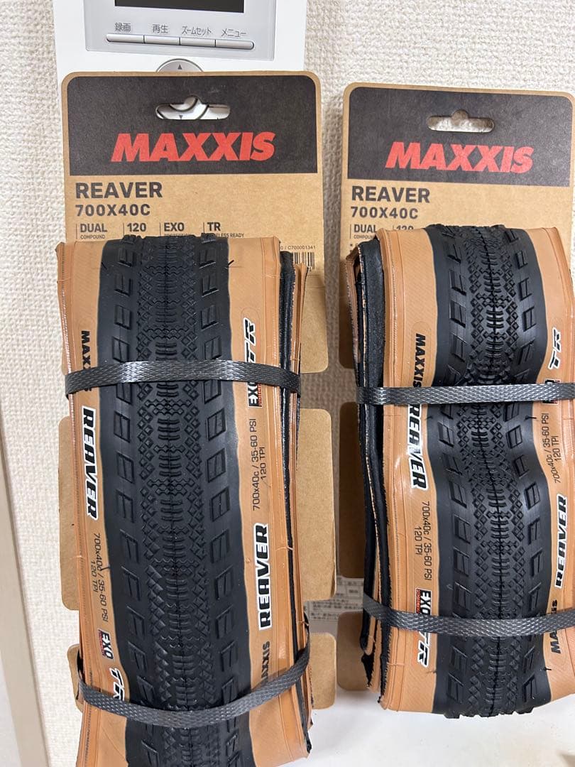 MAXXIS REAVER 700x40C タイヤ 2本セット