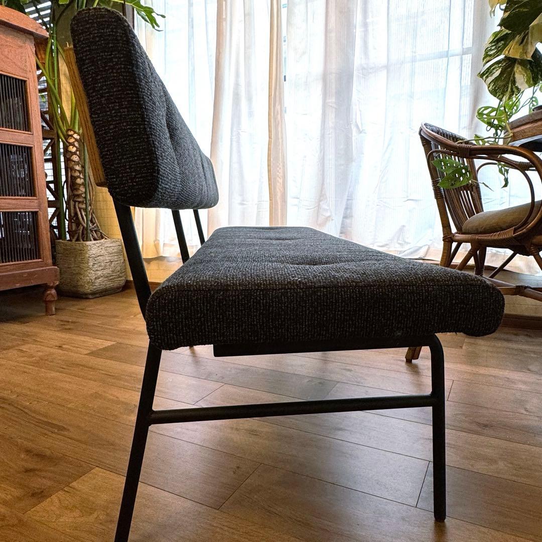 アデペシュ　サムノルド　ダイニングソファ　ベンチ　ブラック