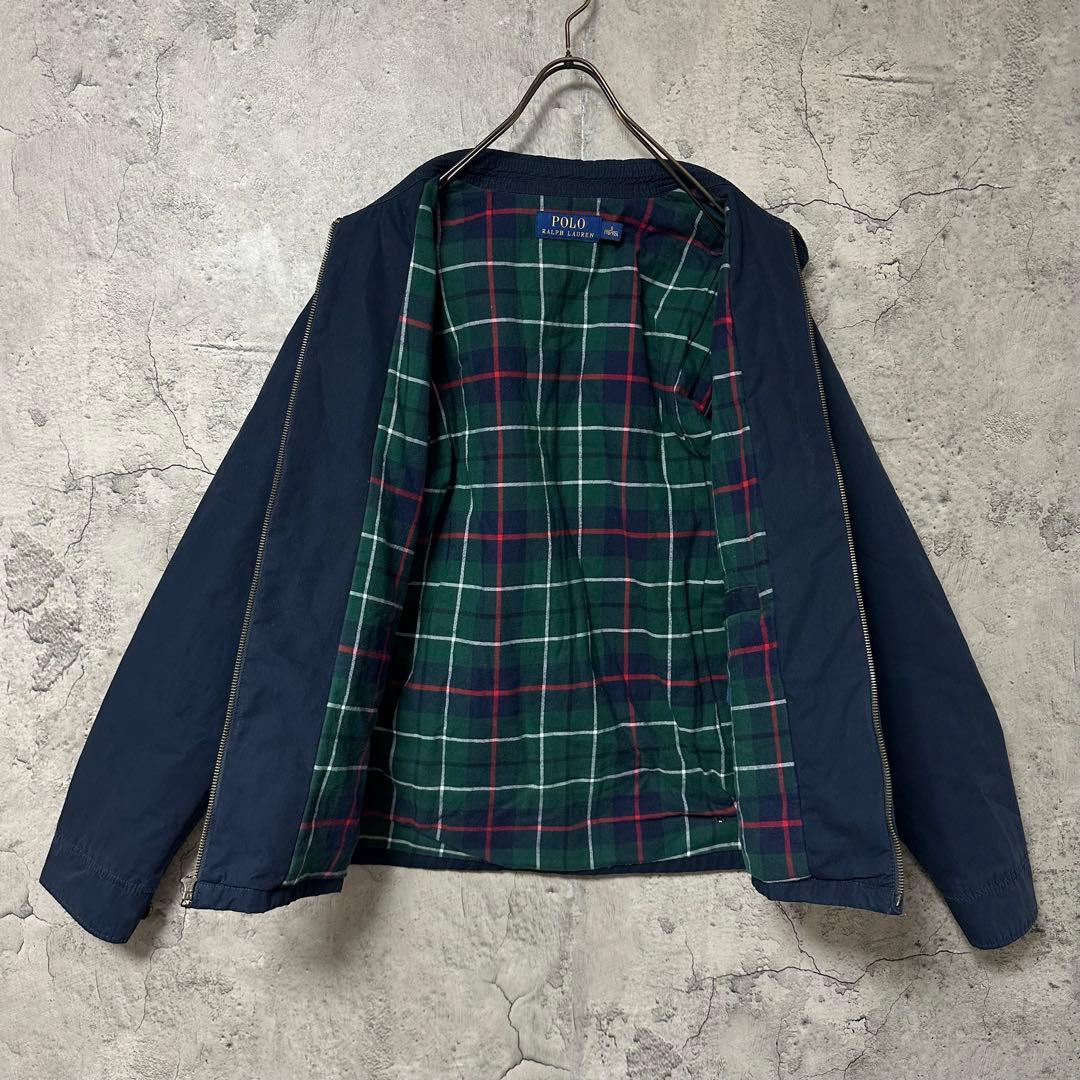 【超人気◎】ポロラルフローレン　スウィングトップ　裏地チェック　現行モデル