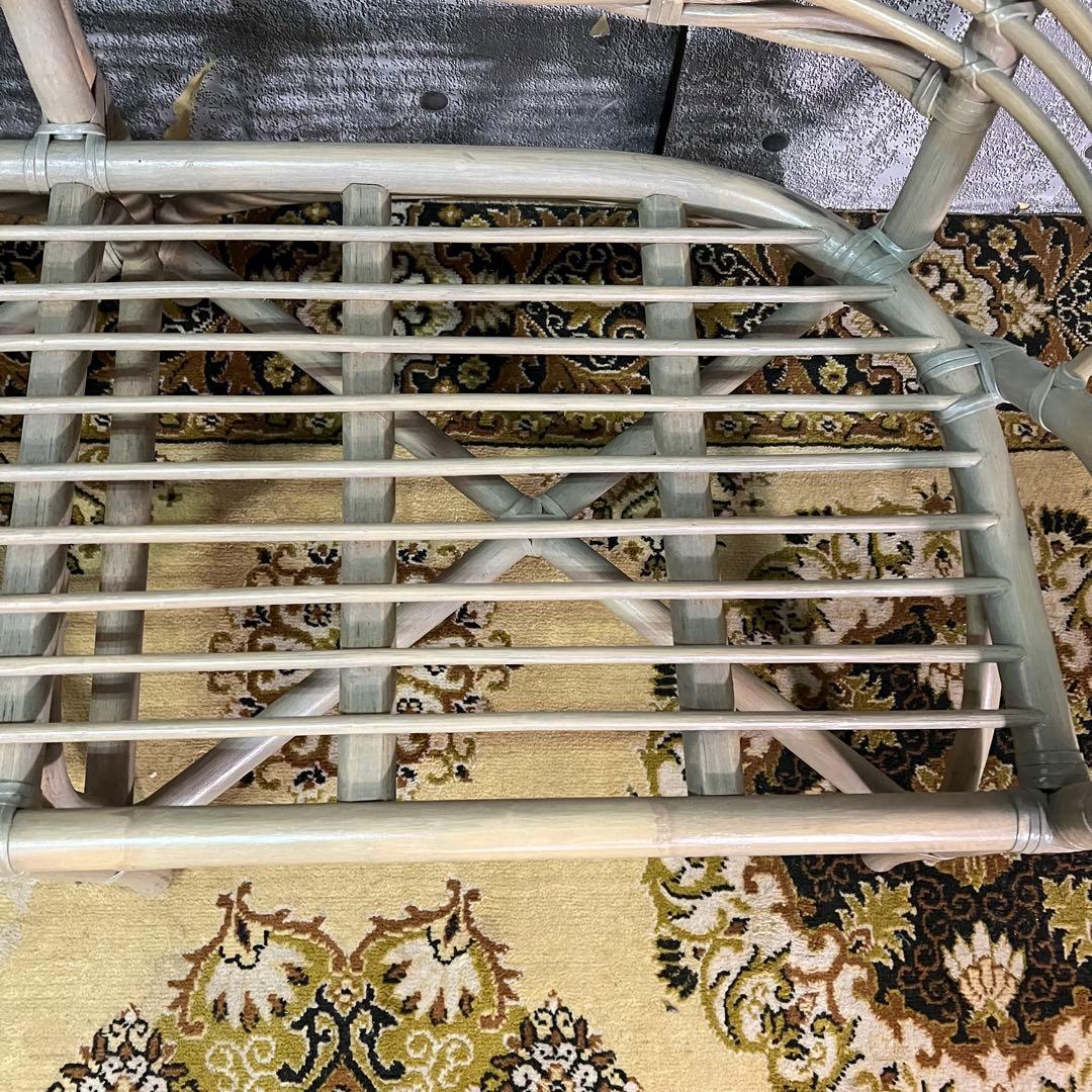 ꧁カサブランカ꧂ CASABLANCA 2人掛けソファ 2Pソファ ラタン 籐