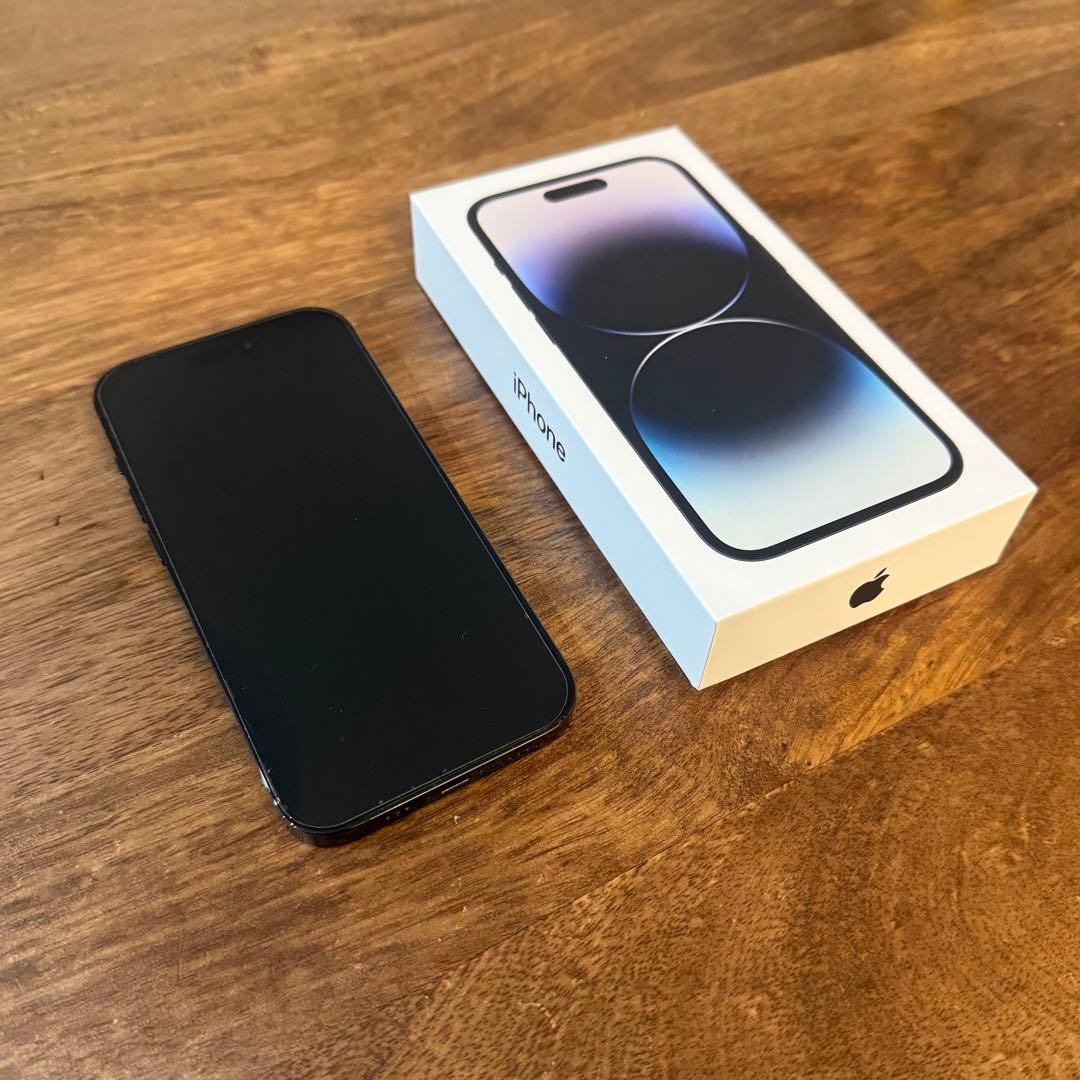 iPhone 14 Pro 256GB スペースブラック ケース＆フィルム付