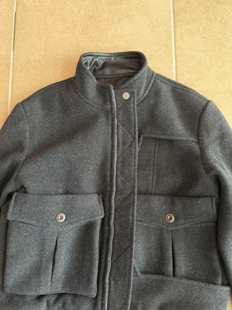 NULLUS ダブルアップウールジャケット