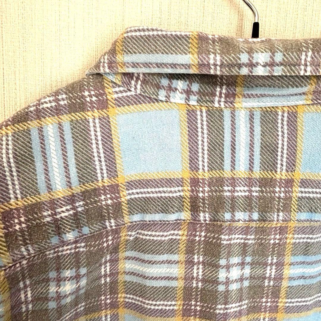 Supreme シュプリーム　チェック柄ネルシャツ　L