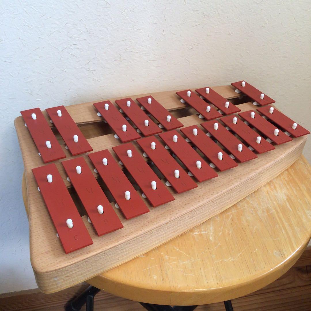 【美品】SONOR ゾノア　二段メタルフォン NG30