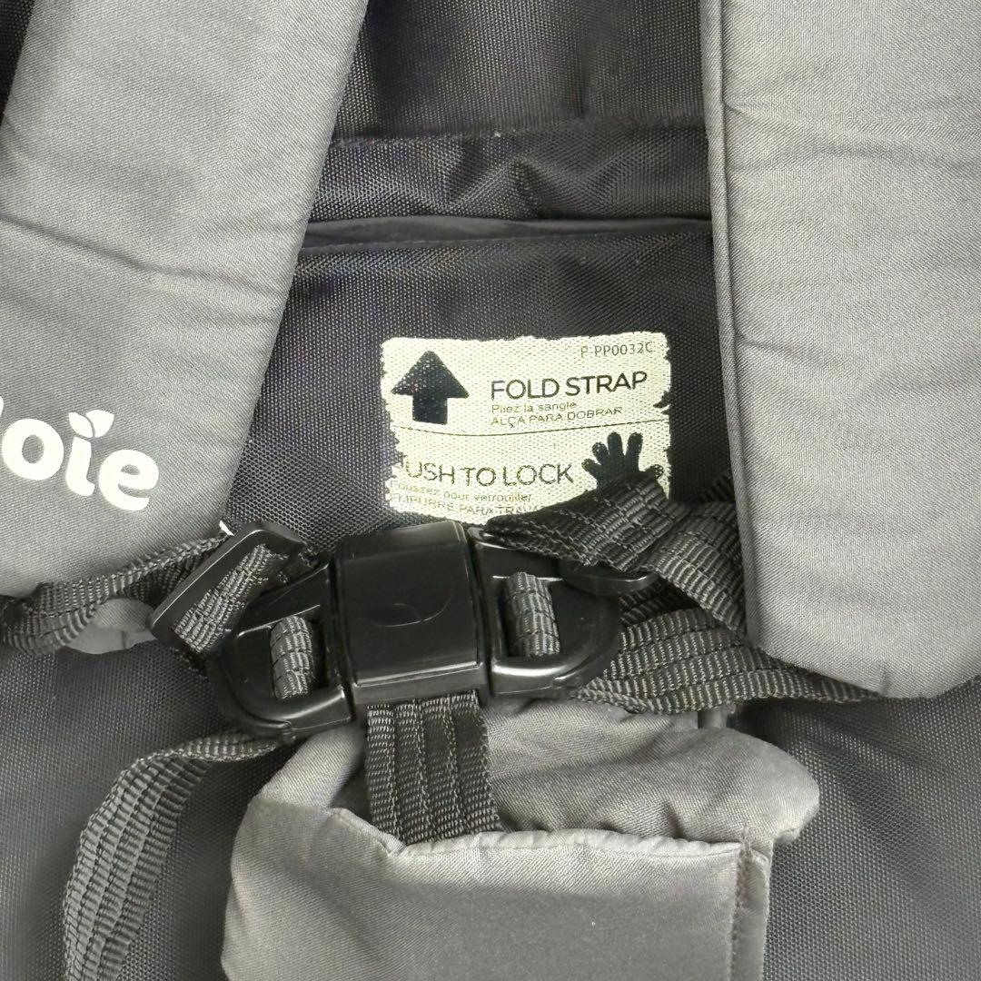 プロフィール必読 ベビーカー 黒 軽量 折りたたみ