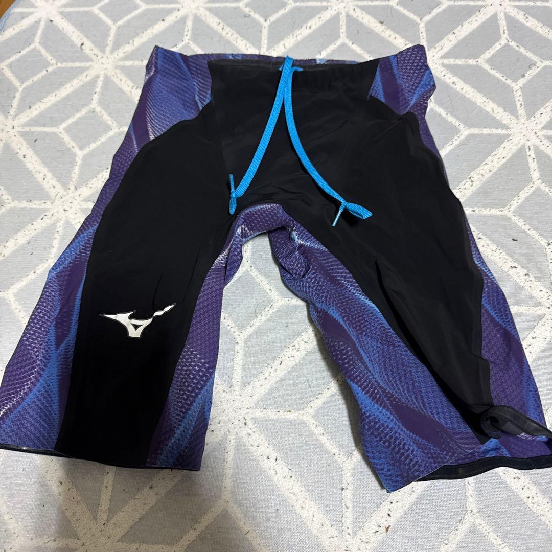 Mizuno 競泳用水着 ブラック/パープル
