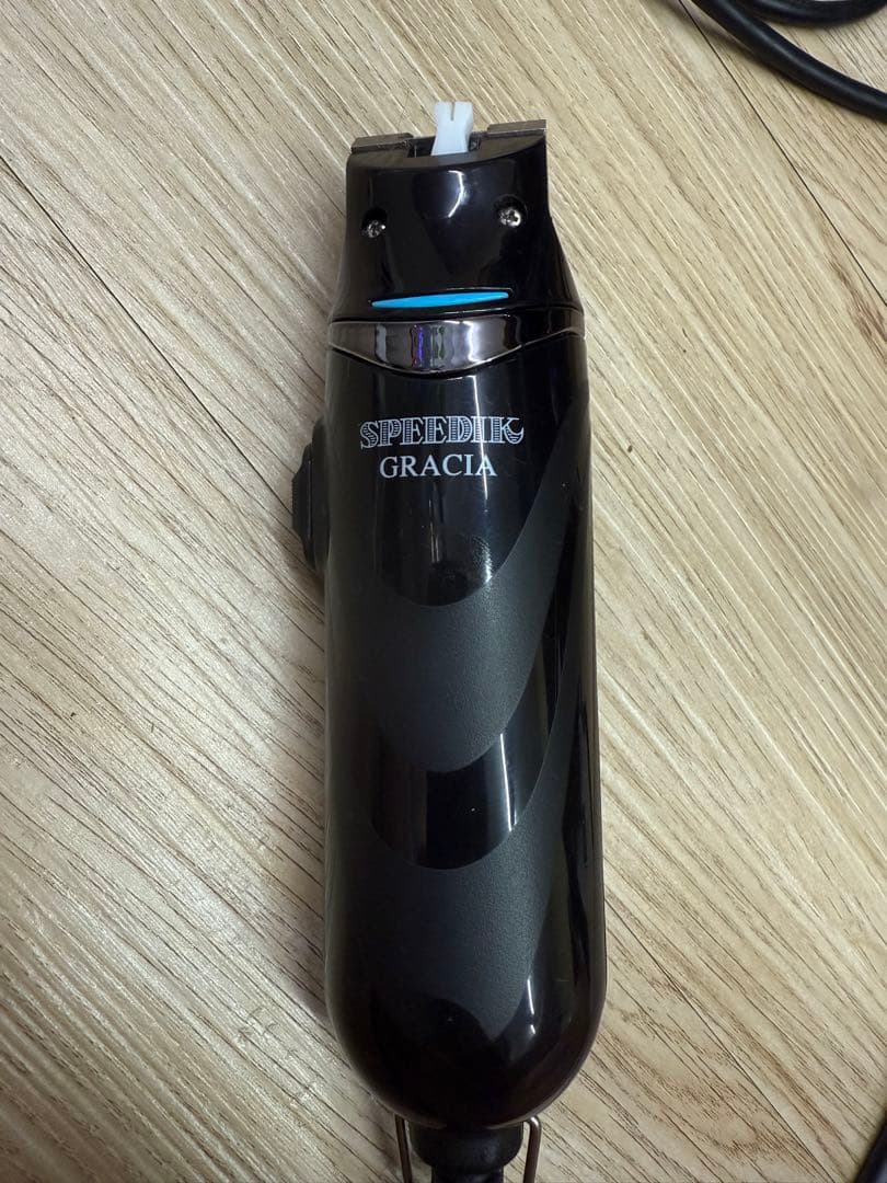 スピーディク 電気バリカン グラシア GRACIA ブラック　替刃5mm