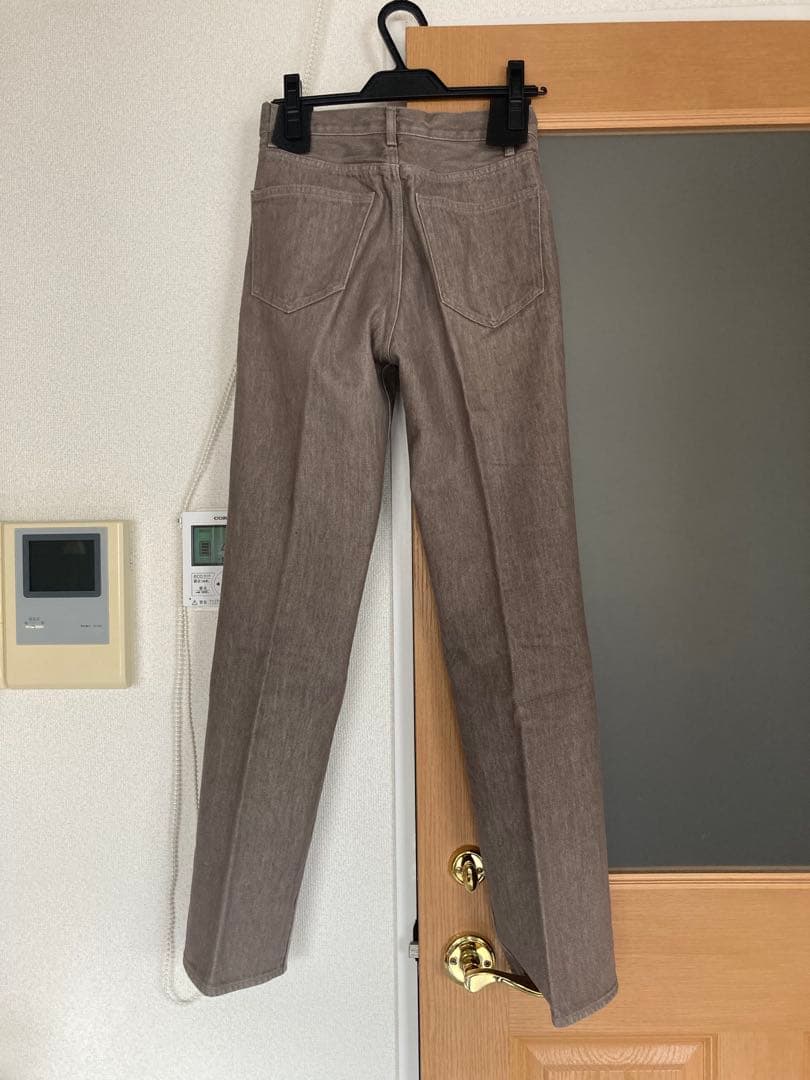 AURALEE オーラリー　HARD TWIST BROWN DENIM 24