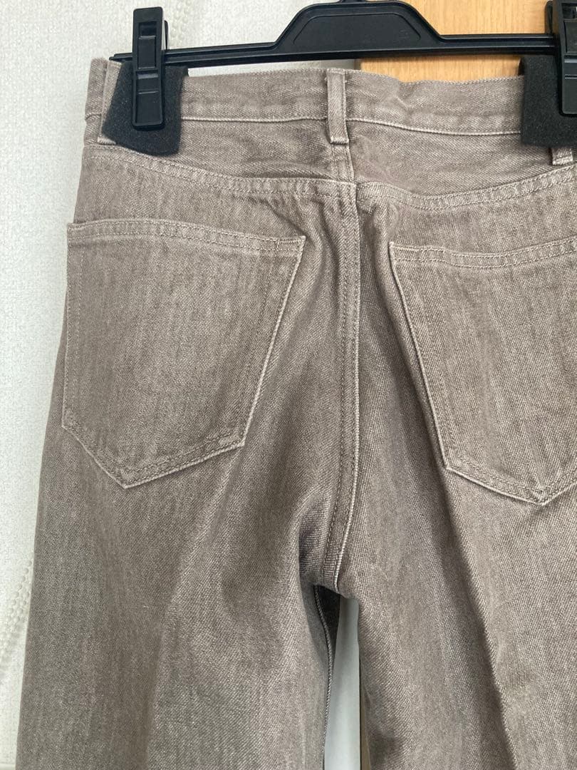 AURALEE オーラリー　HARD TWIST BROWN DENIM 24