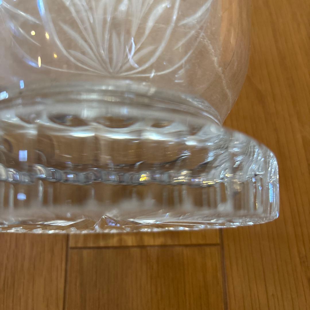 ガラス フラワーベース　花瓶　30センチ