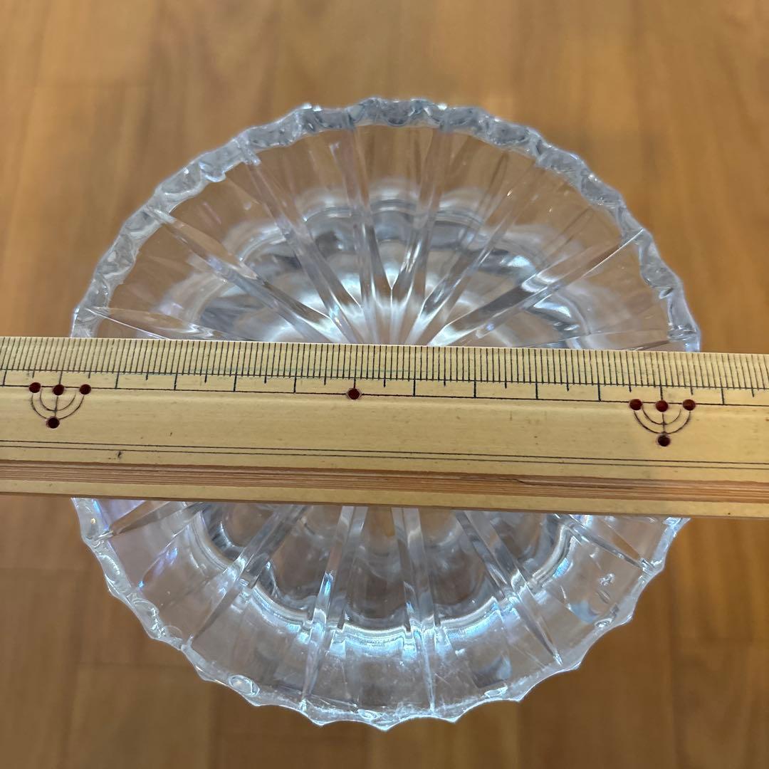 ガラス フラワーベース　花瓶　30センチ