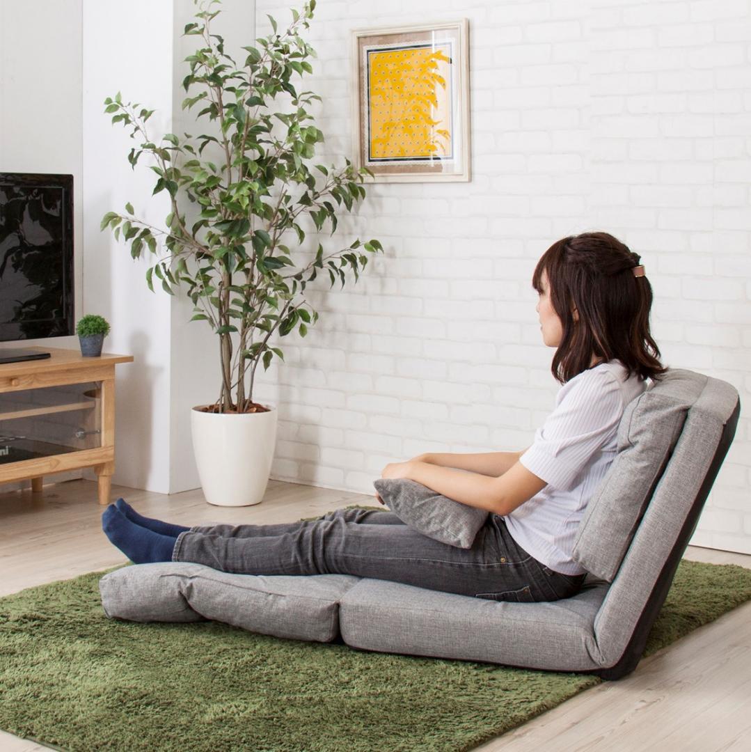 3WAYソファベッド　一人掛け　＊グレー色