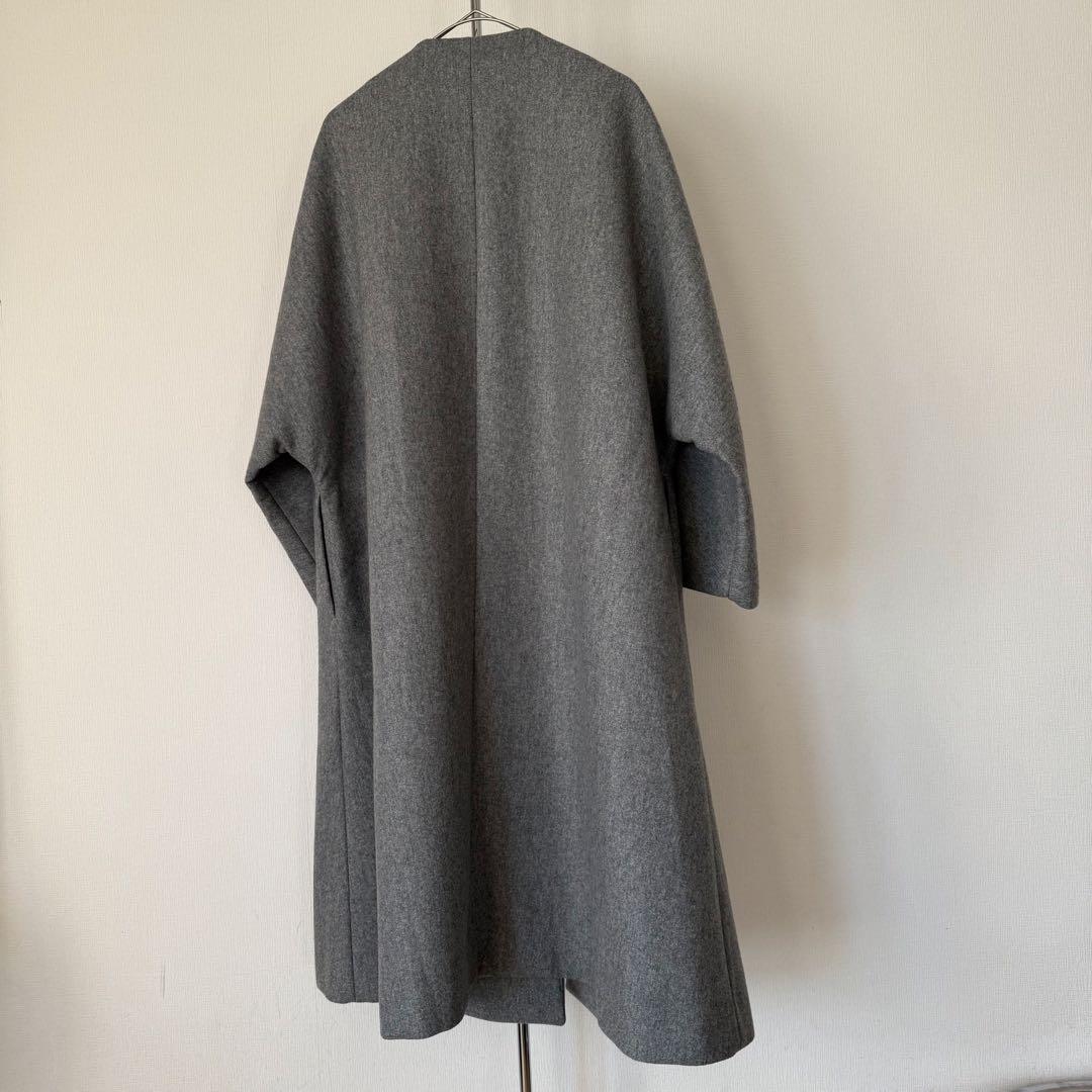 新品同様★ebure エブール★おしゃれウールボンディングコート