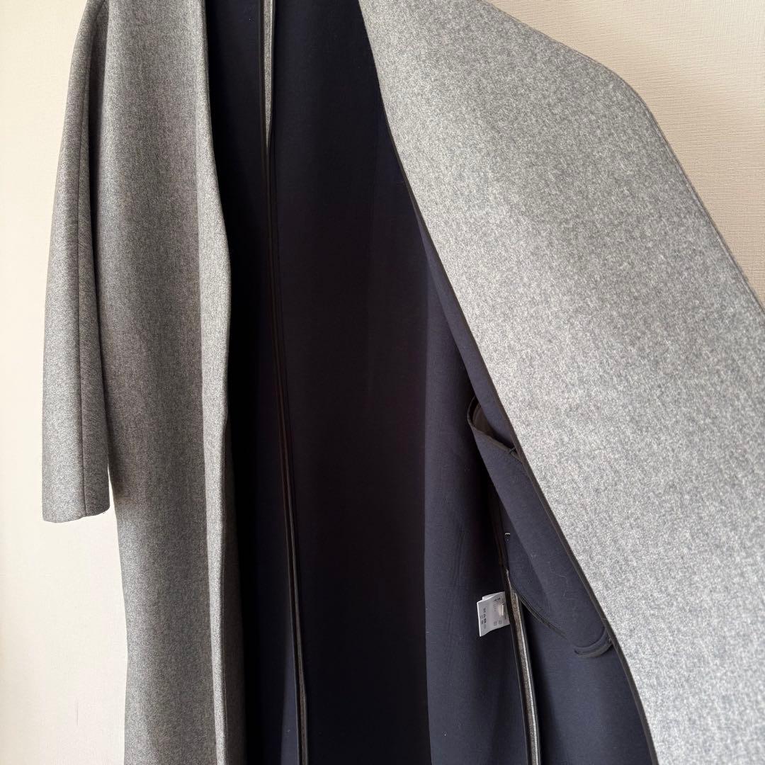 新品同様★ebure エブール★おしゃれウールボンディングコート