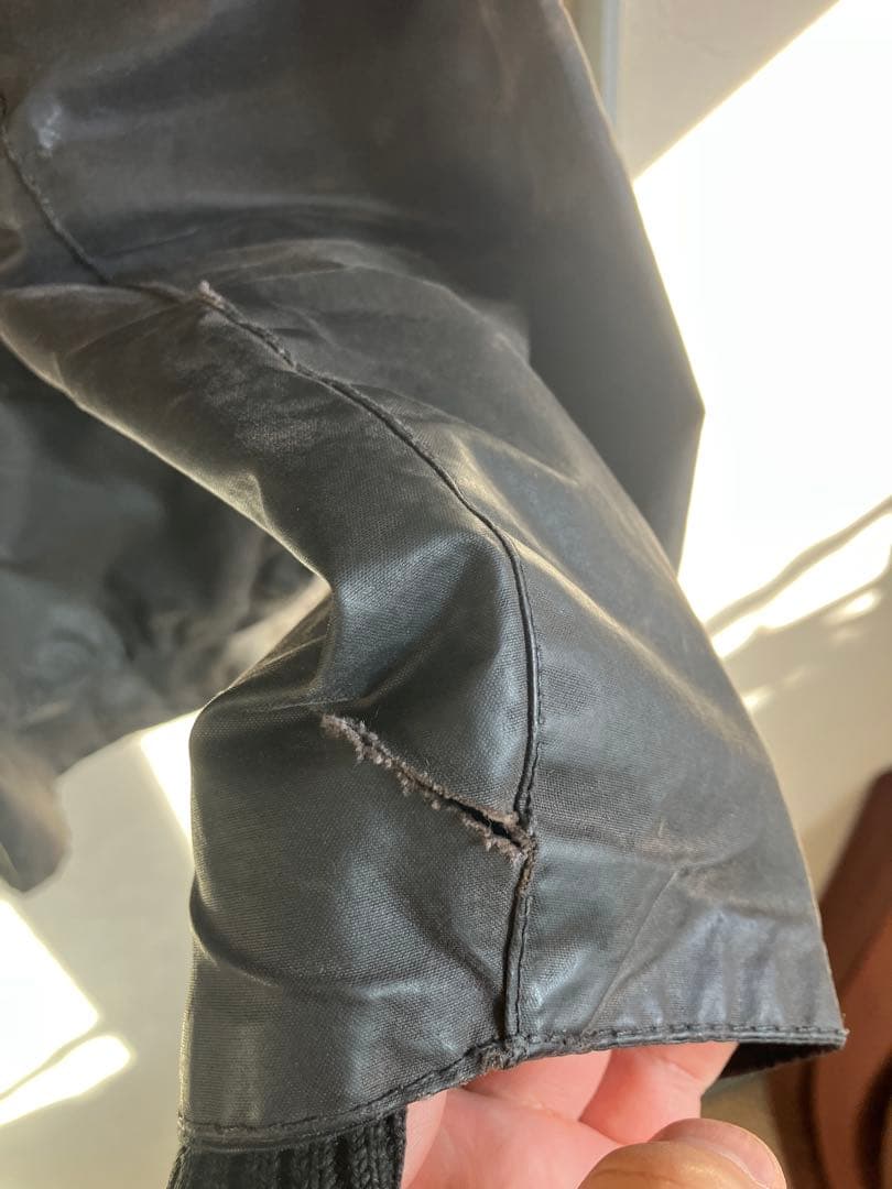 Barbour バブアーBEDALE SLビデイル 38 ブラック希少3ワラント