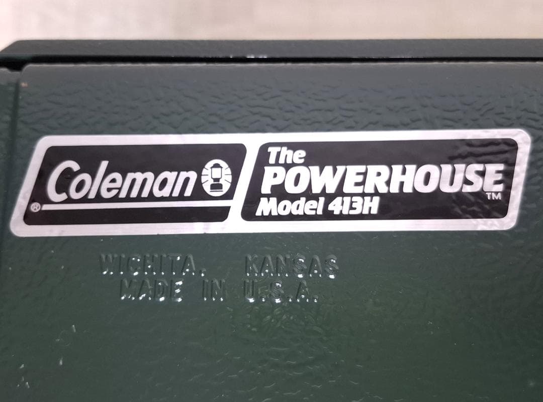 未使用★コールマン【パワーハウス 413H】93年3月★フューエルファネル付★