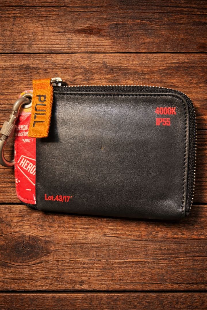 Heron Prestonレザーウォレット 牛革財布 小銭入れ ヘロンプレストン