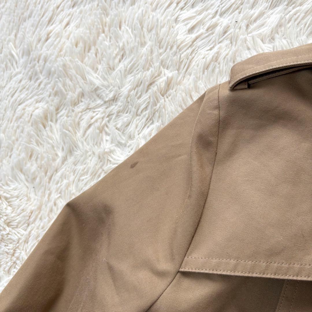HYKE TRENCH COAT トレンチコート ベルト ボタン完備 ベージュ