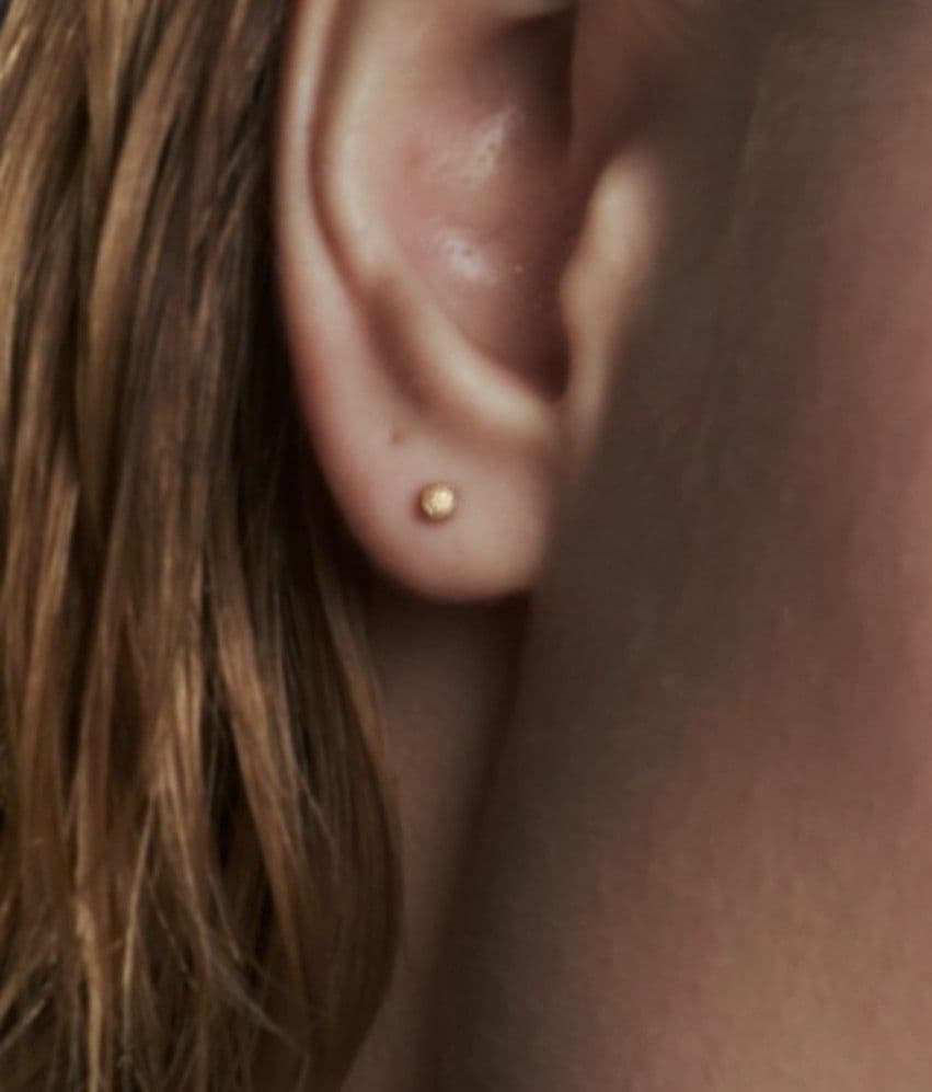 【les bonbon】K18 foggy pierce/フォギー ピアス　S
