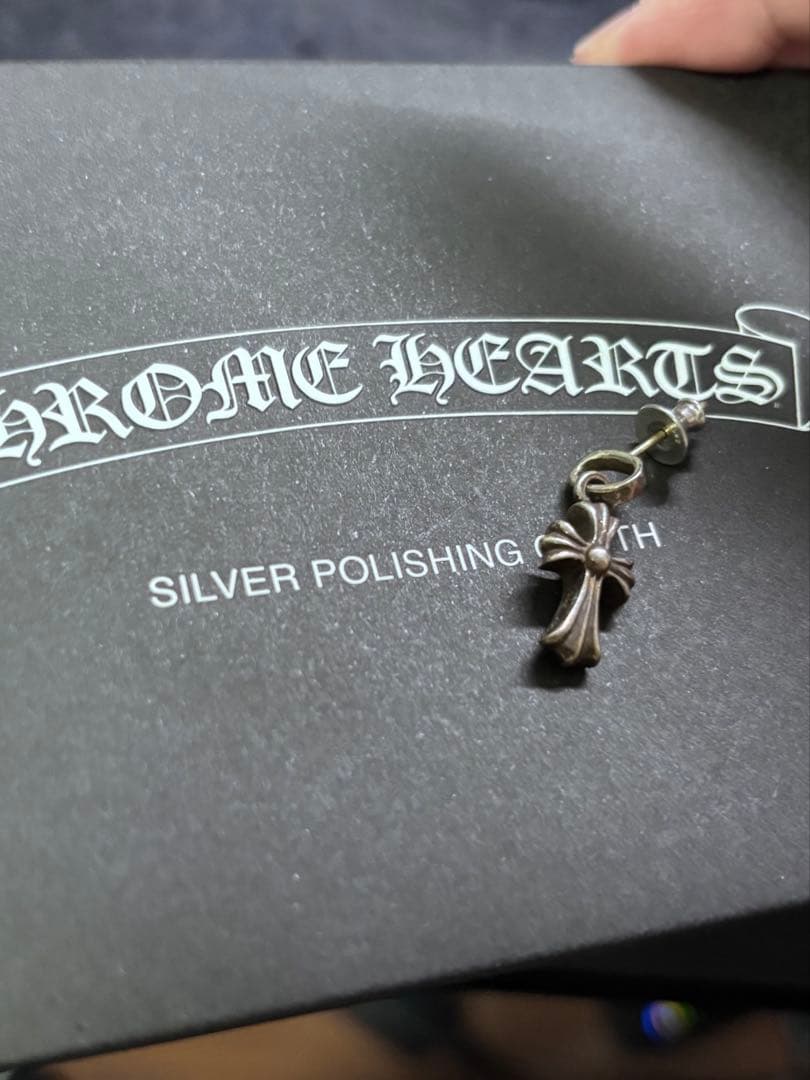 CHROME HEARTS ベビーファット　シルバー ピアス(片耳用)